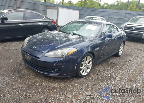 2008 Hyundai Tiburon Gt/Gt Limited/Se from USA, damaged, VIN KMHHN66F98U281833